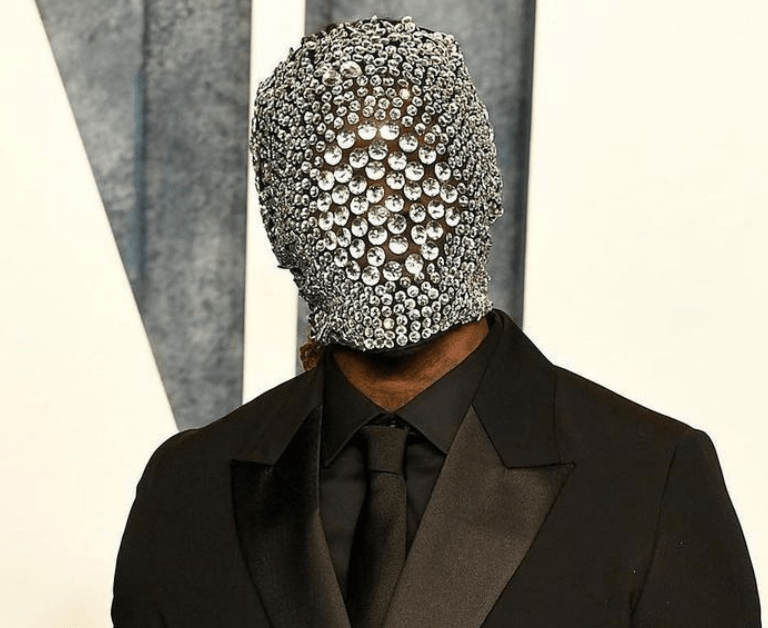 Offset Wore a Kanye West-Like Crystal Face Mask to the Vanity Fair Oscars Afterparty