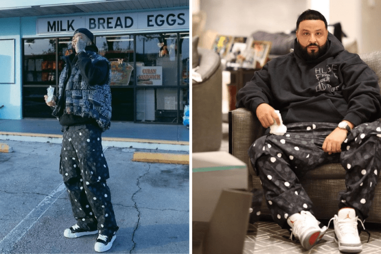 Celebs Love: Odell Beckham Jr and DJ Khaled Share a Love for the Louis Vuitton x Yayoi Kusama Monogram Painted Dots Cargo Pants