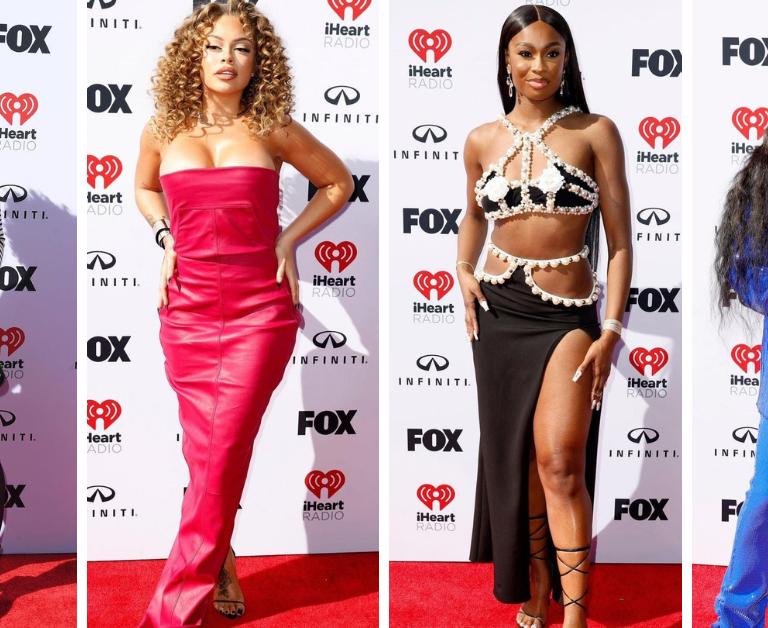 On the Scene at the iHeartRadio Awards 2023 with Ice Spice in Jean Paul Gaultier, Latto in Rick Owens, Coco Jones in PatBO and More
