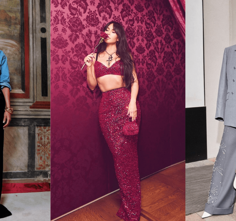 Celebs Spotted at Milan Fashion Week : Lori Harvey in Bally, Kim Kardashian in Dolce & Gabbana, Savannah James in Gucci & More