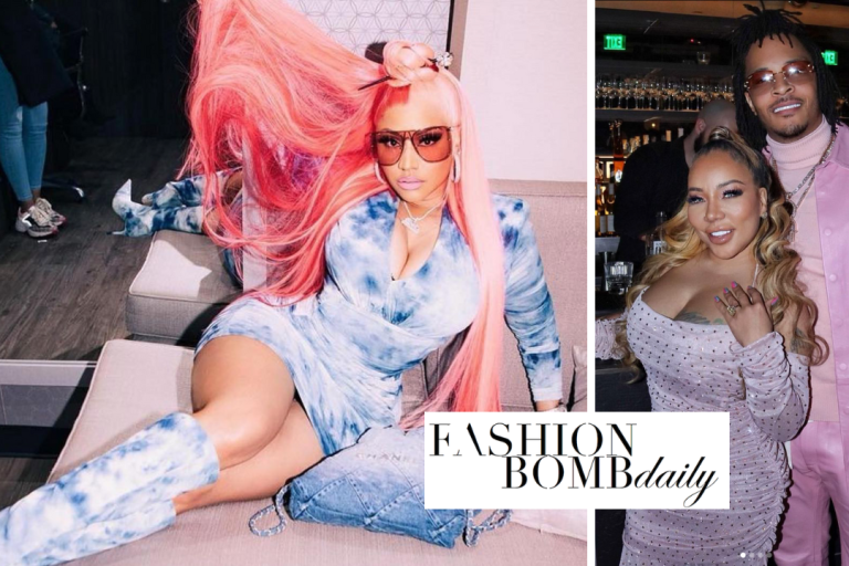 On the Scene: Tiny and TI Match in Pink Monochromatic looks, Cardi in Marni, Nicki Minaj in Alexandre Vauthier and More