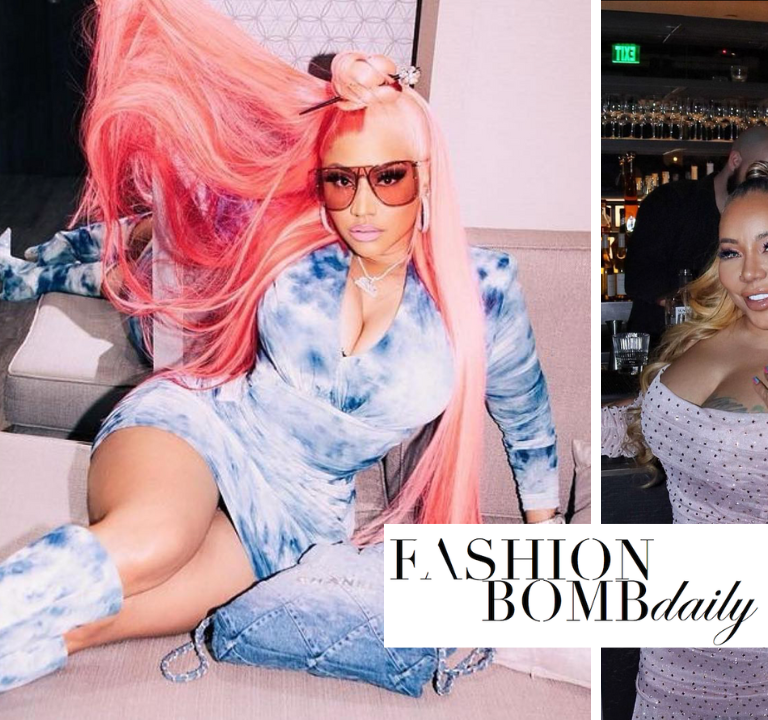 On the Scene: Tiny and TI Match in Pink Monochromatic looks, Cardi in Marni, Nicki Minaj in Alexandre Vauthier and More