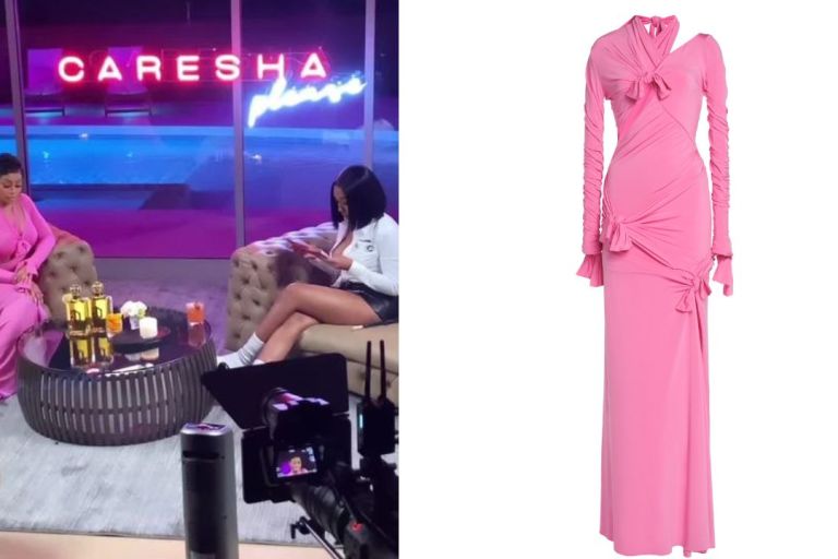 Blac Chyna Makes An Appearance on ‘Careesha Please’ in a Pink Balenciaga SS23 Dress