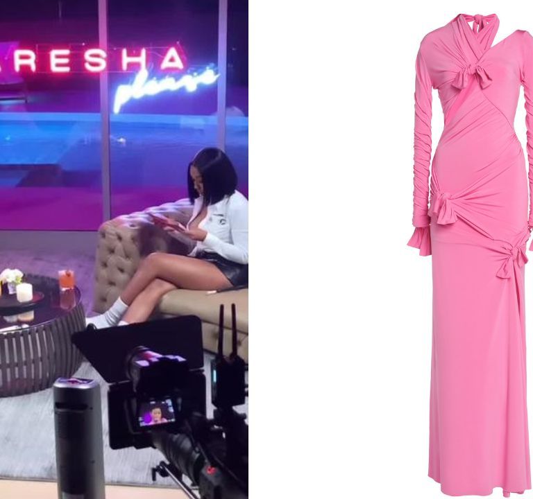 Blac Chyna Makes An Appearance on ‘Careesha Please’ in a Pink Balenciaga SS23 Dress