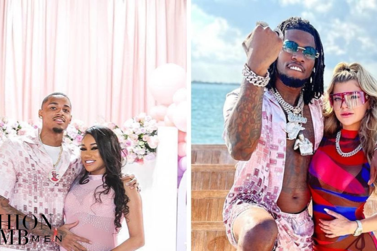 Celebs Love: Dejounte Murray and Cj So Cool Rock the Amiri Gradient Bowling Shirt