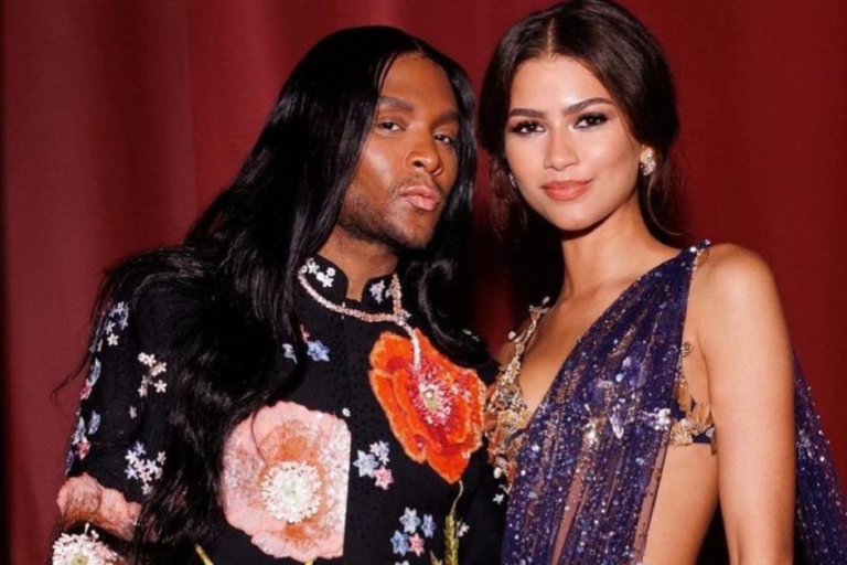 Law Roach and Zendaya Attend the NMACC Gala in Beautifully Embellished Looks Rahul Mishra