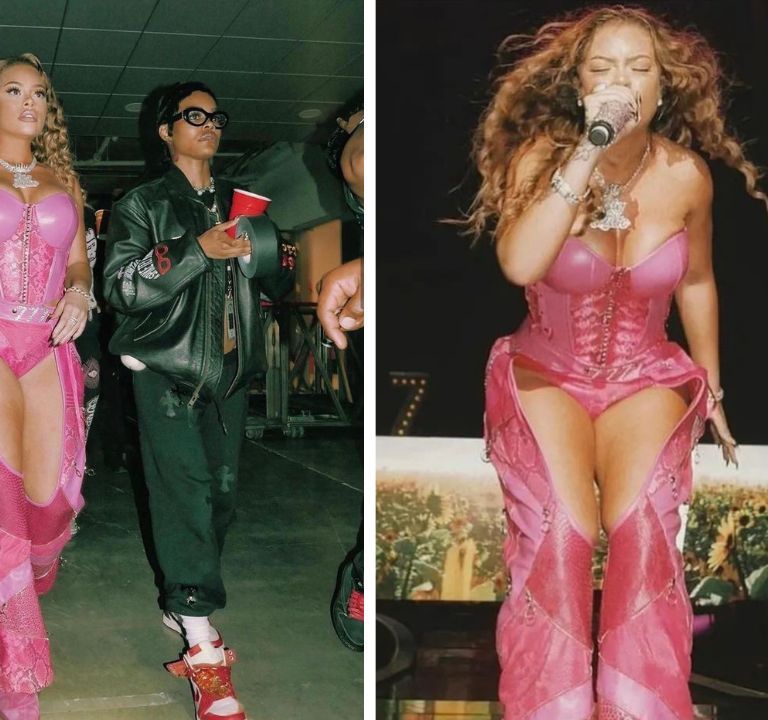 Latto Performed in a Custom House of JMC Cowgirl Look During Her Performance at The Special Tour