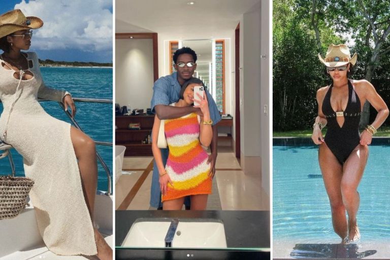 Everything We Know About Lori Harvey’s Vacay Looks With Beau Damson Idris