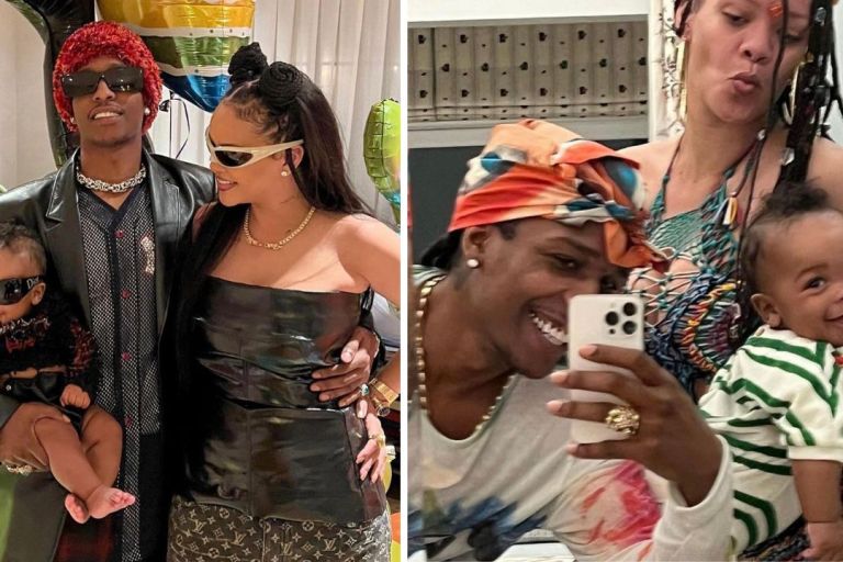 A$AP Rocky Released a Series of Family Photos While Wishing his First Born RZA a Happy Birthday