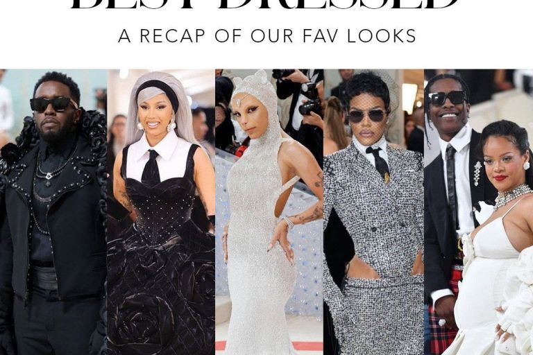 On the Scene at the 2023 Met Gala: Kim Kardashian in Schiaparlli, Cardi B in Cheng Peng Studio, Doja Cat in Oscar de la Renta, Janelle Monae in Thome Brown & More