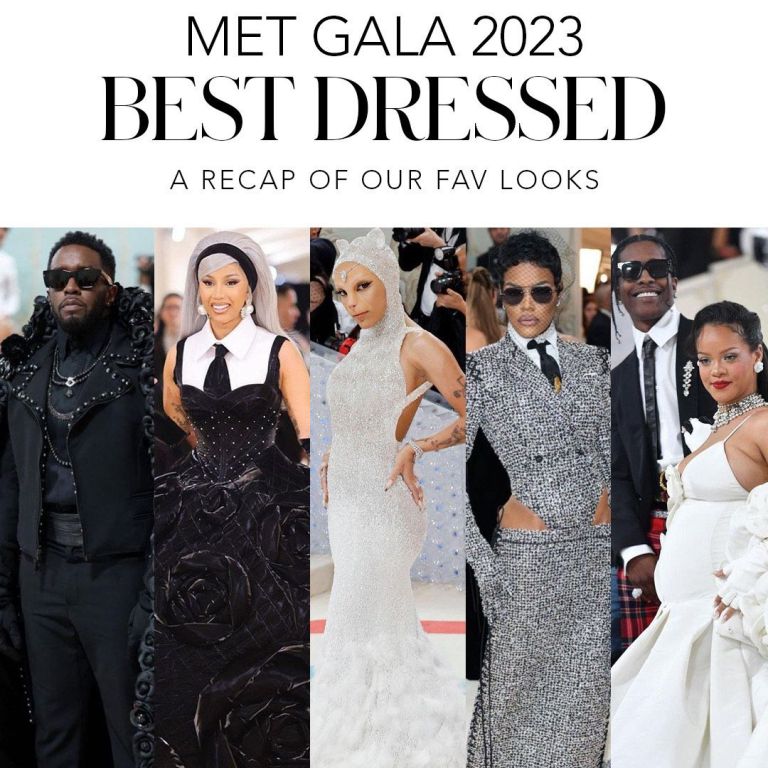 On the Scene at the 2023 Met Gala: Kim Kardashian in Schiaparlli, Cardi B in Cheng Peng Studio, Doja Cat in Oscar de la Renta, Janelle Monae in Thome Brown & More