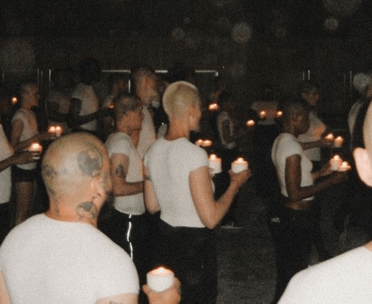 Kanye West Gives Away White Tees at Secret Yeezy Season 10 Secret Fashion Show