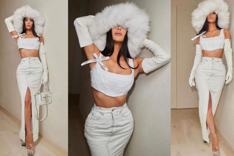 Kim Kardashian Posed in Fendi X Marc Jacobs RE23 Capsule Collection Inspired by the ‘Gilded Age’