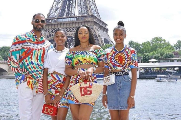 Fashion Bomb Family: The Rodriguez Family Wore Full Dolce & Gabbana Looks in Paris, France