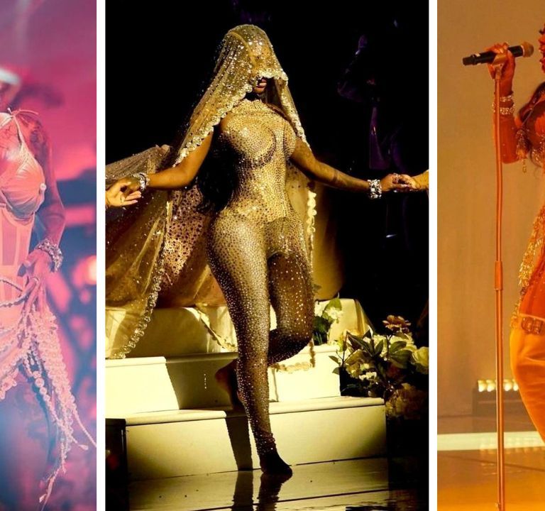 Summer Walker Performed at ‘The Clear Series’ tour in a Crystal Embellished Angel Brinks Catsuit with a 25-Feet Long FlyShitOnly Veil & More