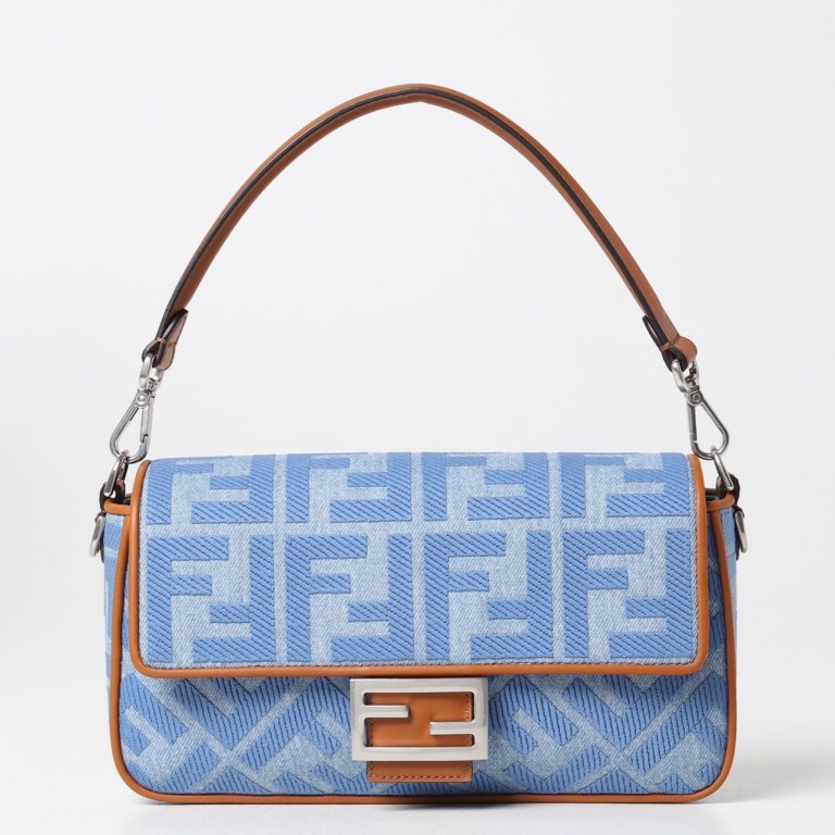 Bomb Accessories of The Day: Fendi’s New Denim Baguette Bag is Worth The Splurge