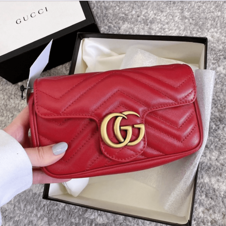 Bomb Accessories of The Day: Splurge on Gucci’s Red Marmont Matelasse Flap Bag