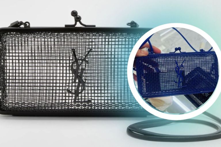 Bomb Accessories of The Day: Add The $3,500 Saint Laurent Caged Crossbody To Your Accessories Must-Have Wish List