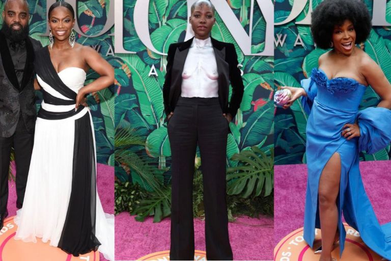 On the Scene at the 2023 Tony Awards: Kandi Burruss in Sergio Hudson, Lupita Nyong’o in Misha Japanwala,  Amber Rufin in Rachel Gilbert More