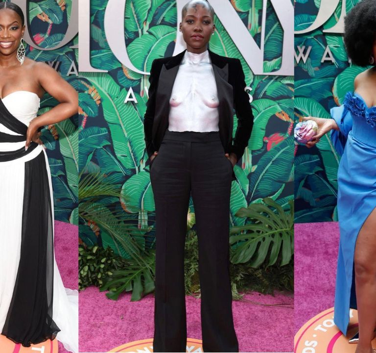 On the Scene at the 2023 Tony Awards: Kandi Burruss in Sergio Hudson, Lupita Nyong’o in Misha Japanwala,  Amber Rufin in Rachel Gilbert More