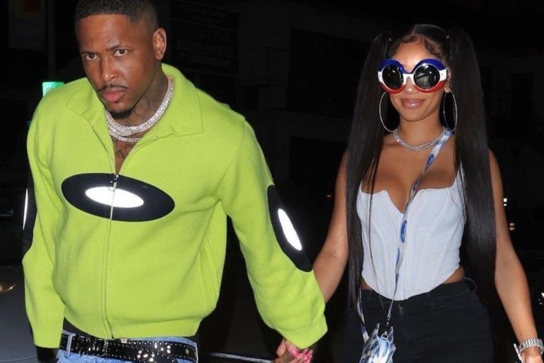 Fashion Bomb Couple: Saweetie Wore Bomb Accessories including Retro Focus Shades and a $500 Ashley Williams London Mini Star Bag on a Dinner Date with Rapper YG