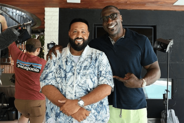 DJ Khaled Guest Stars on Shannon Sharpe’s Club Shay Shay in a Tropical Louis Vuitton ‘Fit