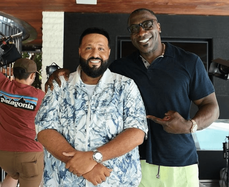 DJ Khaled Guest Stars on Shannon Sharpe’s Club Shay Shay in a Tropical Louis Vuitton ‘Fit