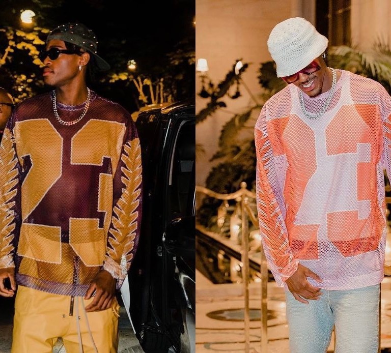 Fashion Bomb Men: Get Jarred Vanderbilt’s Dries Van Noten Mesh Jersey
