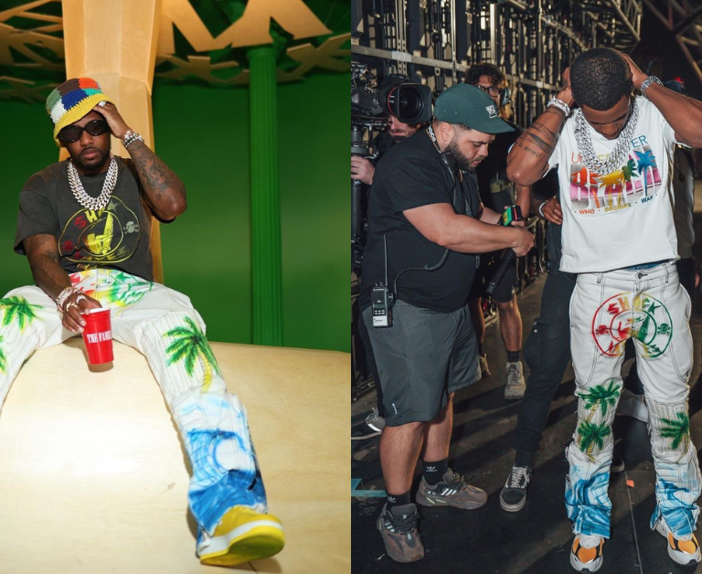 Celebs Love: Fabolous and A Boogie Wit Da Hoodie Share a Love for Who Decides War’s Colorful and Beachy Moto Denim