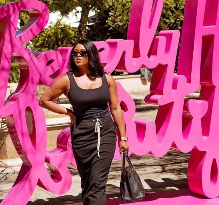 Fashion Bomb CEO Claire Sulmers Heads out in Beverly Hills  in Indique Hair + Shop Their New Bounce Collection!