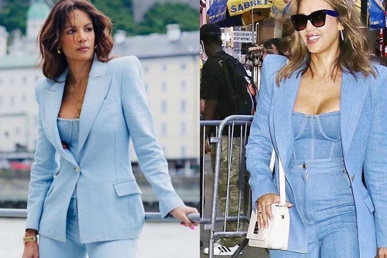 Who Wore It Better: Veronica Webb vs Jessica Alba in Double Denim Sergio Hudson