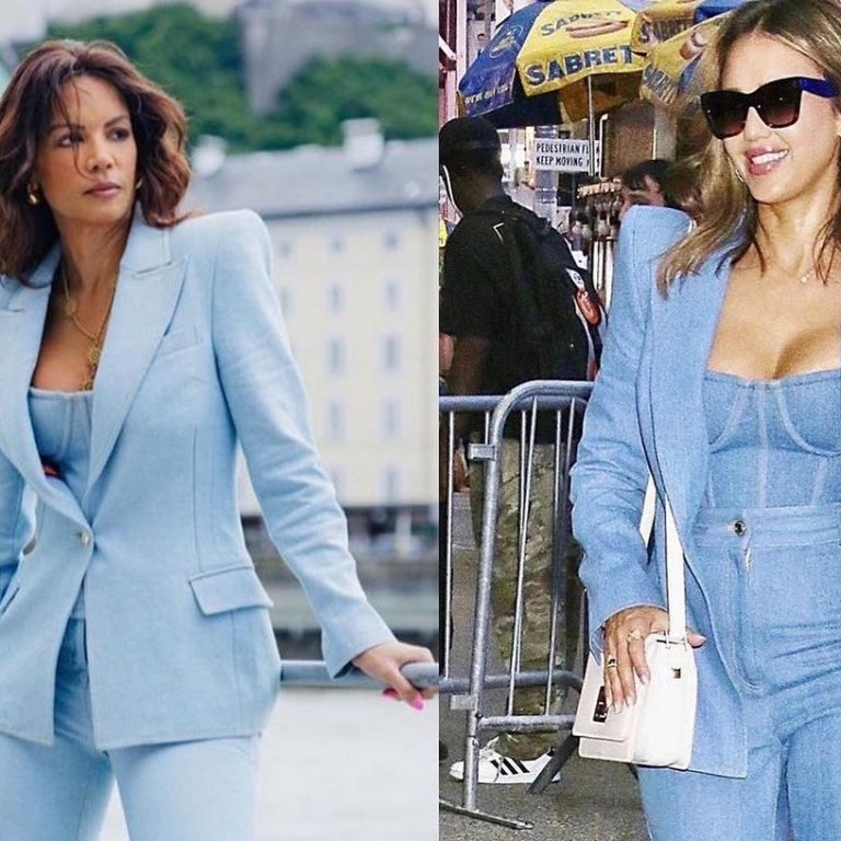 Who Wore It Better: Veronica Webb vs Jessica Alba in Double Denim Sergio Hudson