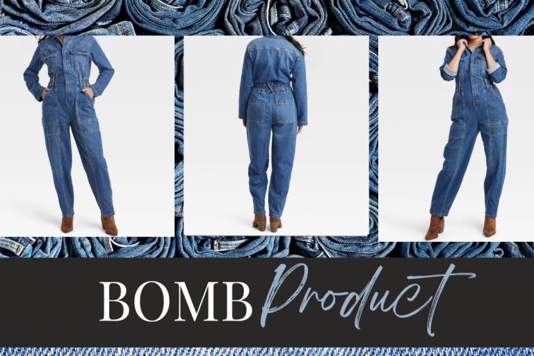 Bomb Product of the Day: Add this Stylish Denim Jumpsuit from Target to Your Fall Collection