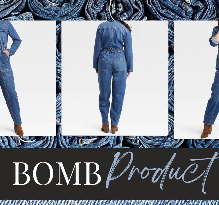 Bomb Product of the Day: Add this Stylish Denim Jumpsuit from Target to Your Fall Collection