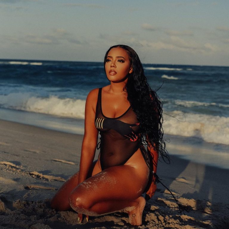 Bomb Product: Angela Simmons’s G Saints Girls Queen of the Beach “Hand” Swimsuit Available on BeautyLifeFun Shop!