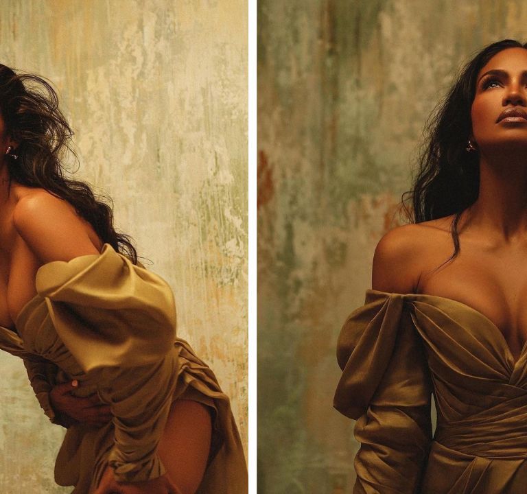 Fashion Bomb Spotlight: R&B Singer Cassie Stunned in an $1,950 Olive Green  Zimmermann Dress