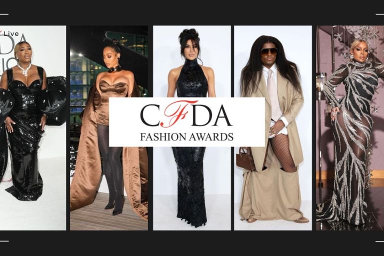 The CFDA Awards 2023 Red Carpet: Serena Williams in Thom Browne, Kim Kardashian in Chrome Hearts, Mary J Blige in Christian Siriano, Lala Anthony in Saint Sintra + More