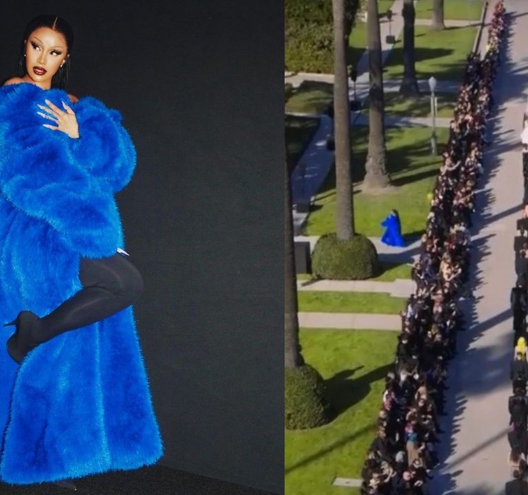 Cardi B Made Her Runway Debut at the Balenciaga PF ’24 Show in Los Angeles