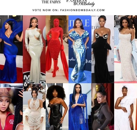 FABY’S 2023: Vote for Outfit of the Year Including Beyonce & Blue Ivy in Telfar, Cardi B in Gaurav Gupta, Megan Thee Stallion in Custom Bach Mai + More