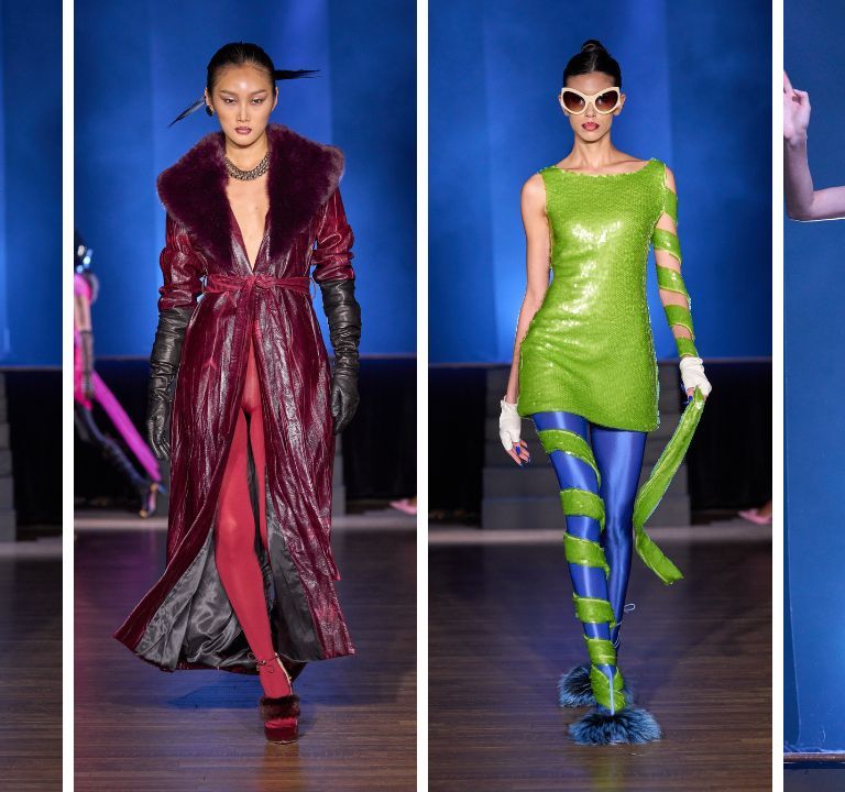 NYFW: Kim Shui’s Fall 2024 Collection Honors the ‘Year of the Dragon’ with Vibrant Hues and Bold SIlhouettes