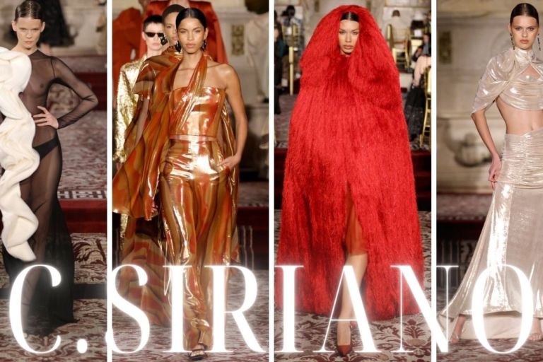 NYFW: Christian Siriano Fall/Winter ’24 Collection Runway Show Combined Glamour, Sci-Fi, and Modernity