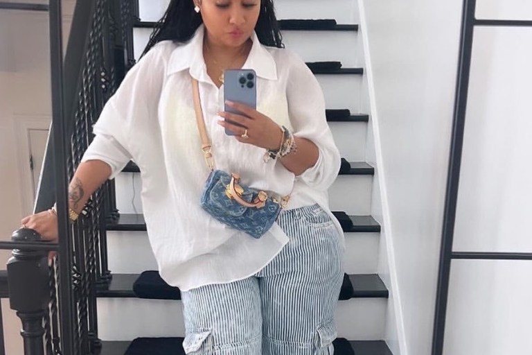 Bomb Product of the Day: Tammy Rivera’s $32 Target Striped Utility Jeans