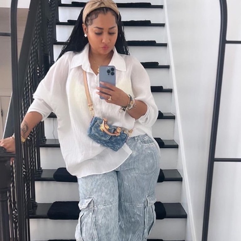 Bomb Product of the Day: Tammy Rivera’s $32 Target Striped Utility Jeans