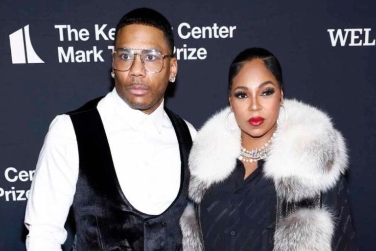 Fashion Bomb Breaking News: Ashanti Announces Her Pregnancy in a $160 Black Akira Embellished Mini Shirt Dress