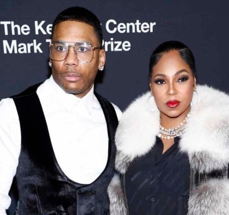 Fashion Bomb Breaking News: Ashanti Announces Her Pregnancy in a $160 Black Akira Embellished Mini Shirt Dress