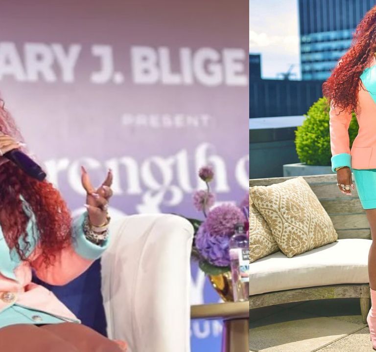 Strength of a Woman 2024 Festival: Mary J. Blige Kicks Off her Festival in Balmain, Alongside Tasha Smith in Cinq a Sept , Taraji P. Henson in Monot, Angie Martinez in Kith, & Fashion Bomb CEO Claire Sulmers in Rick Owens!