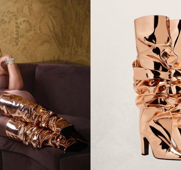 Mary J Blige Debuted her Giuseppe Zanotti Boot Collaboration at her Strength of a Woman Festival & Summit (Boots Sell Out in One Day)