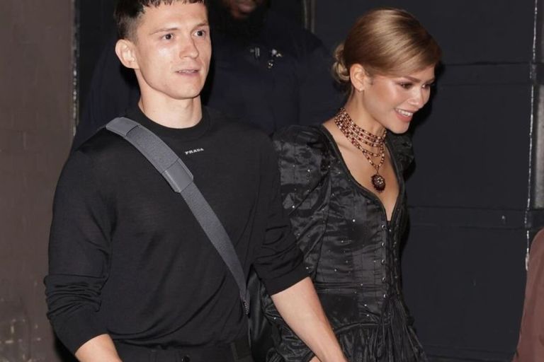 Zendaya Stepped Out with Beau Tom Holland in a Vivienne Westwood SS23 RTW look a Romeo and Juliet Press Event