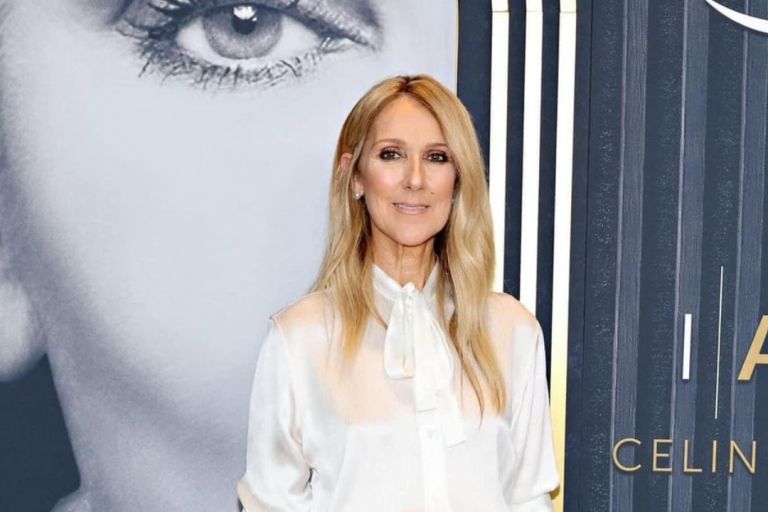 Celine Dion Wore an All White Monochromatic look to her ‘I Am: Celine Dion’ Premiere