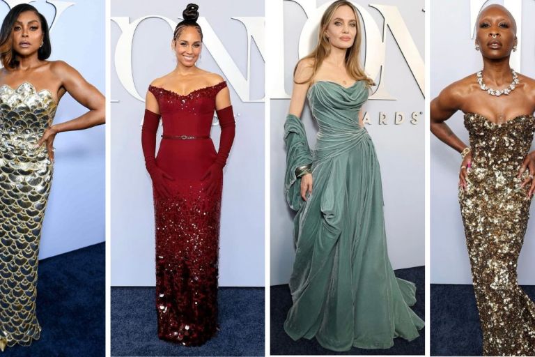 On the Scene at the 2024 Tony Awards: Alicia Keys I Gucci, Angelina Jolie in Vivienne Jolie, Taraji P. Henson in Oscar De La Renta, Cynthia Erivo in Custom Louis Vuitton + More!